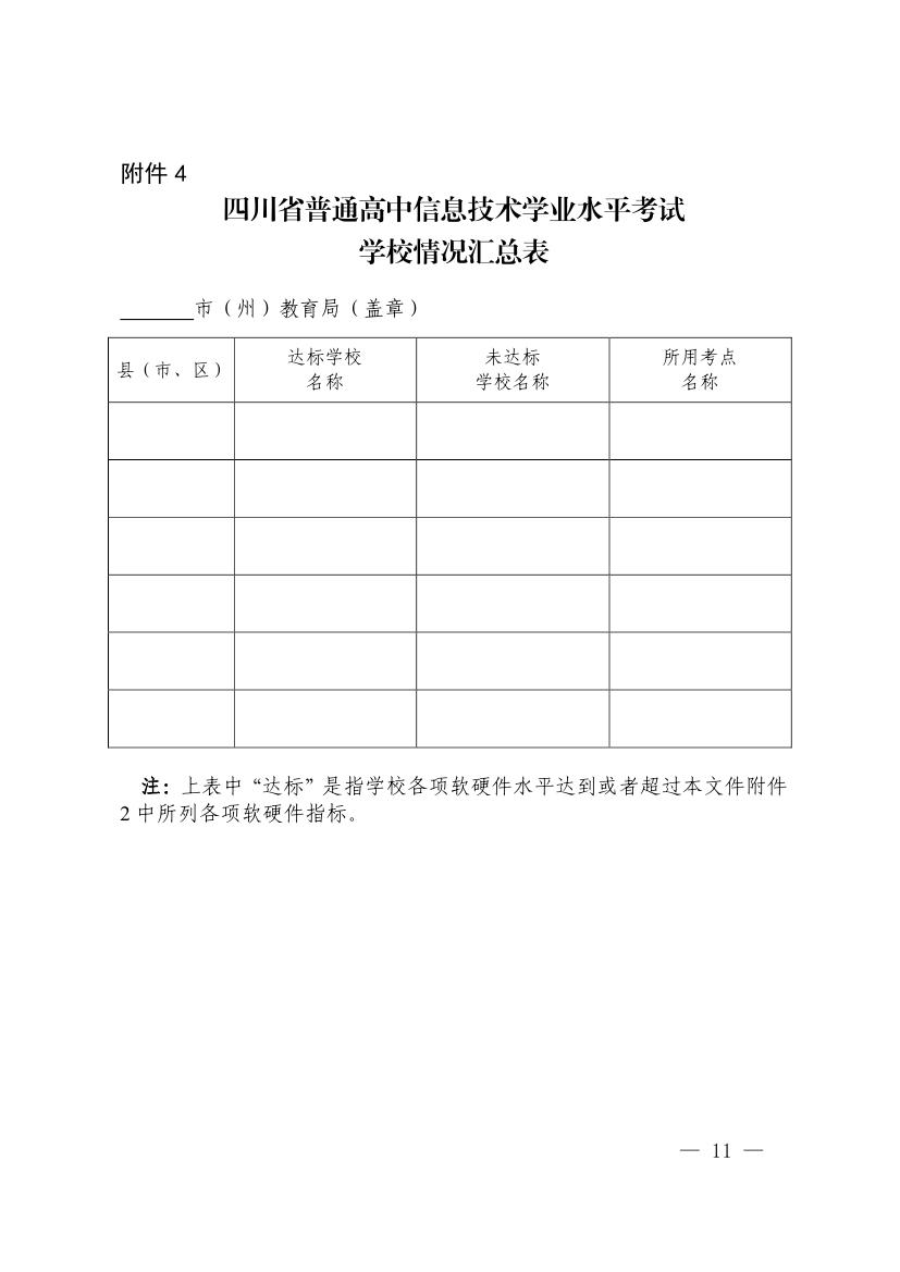 四川省教育厅关于做好2019年普通高中信息技术学业水平考试工作的通知0010.jpg